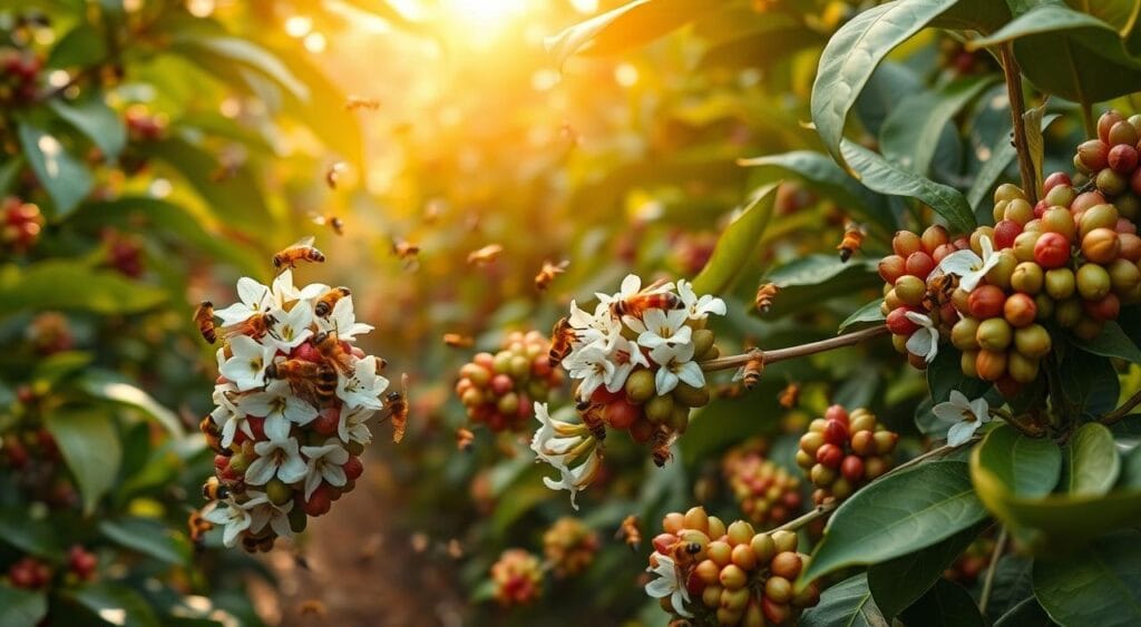 Abelhas e polinização do café
