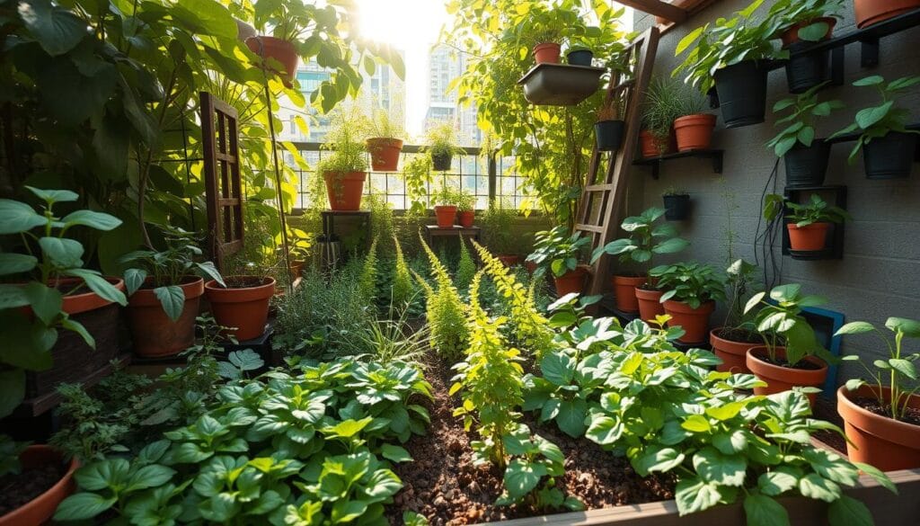 Como transformar um quintal pequeno em horta produtiva