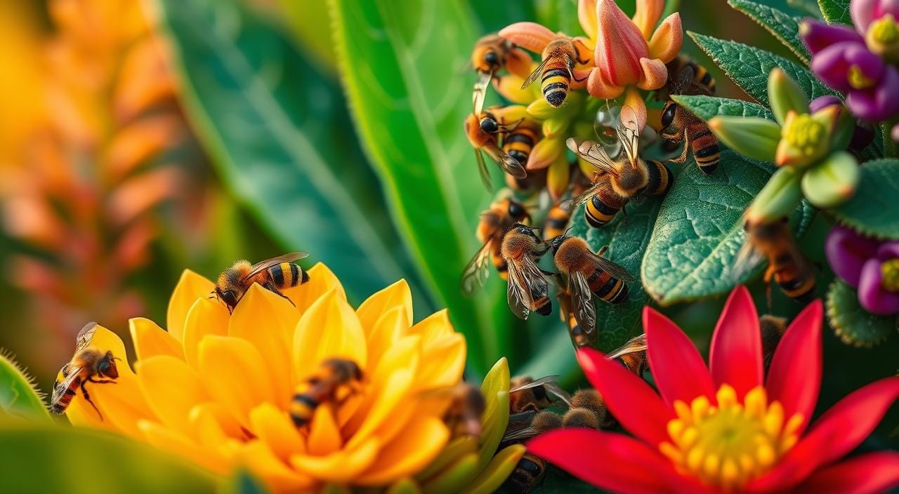 abelhas sem ferrão e as plantas nativas