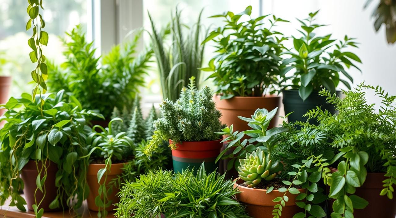 Arranjos naturais de Plantas