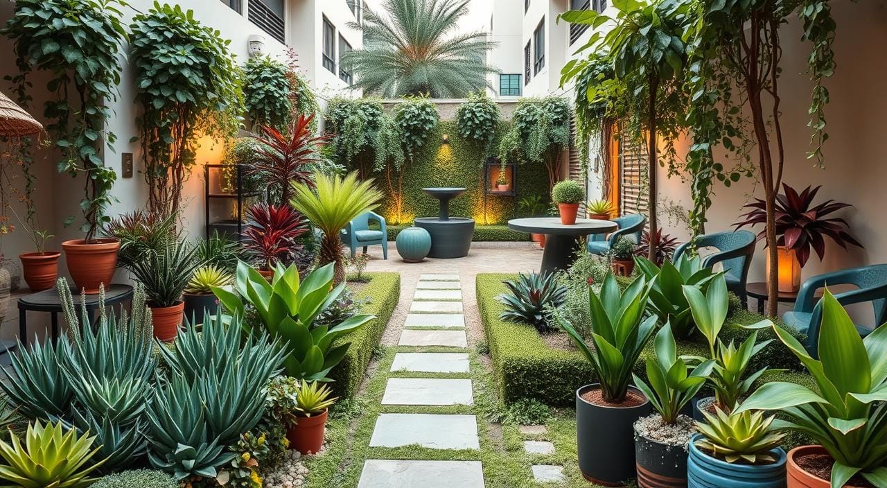 Brasileiros que estão adotando Jardins Compactos