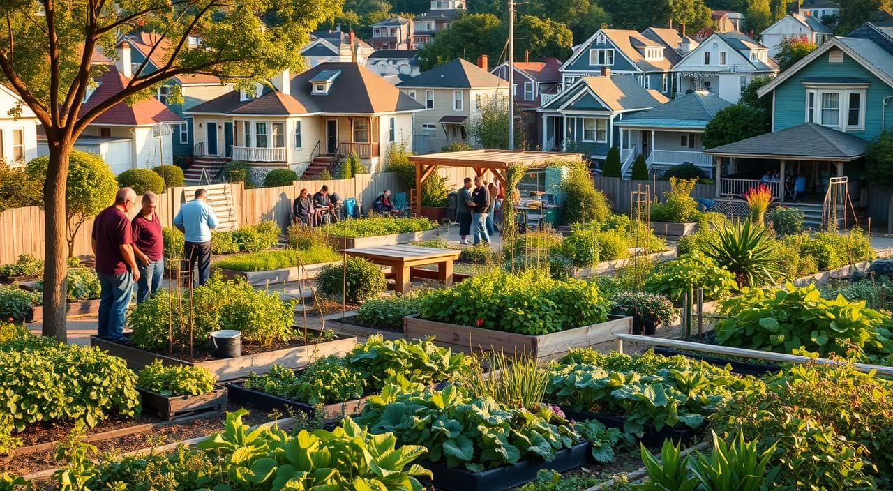 criação horta comunitária