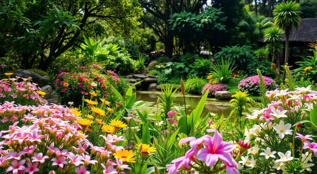 criar jardim de flores nativas brasileiras