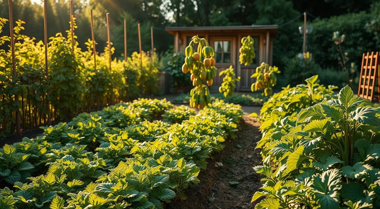 horta de subsistencia