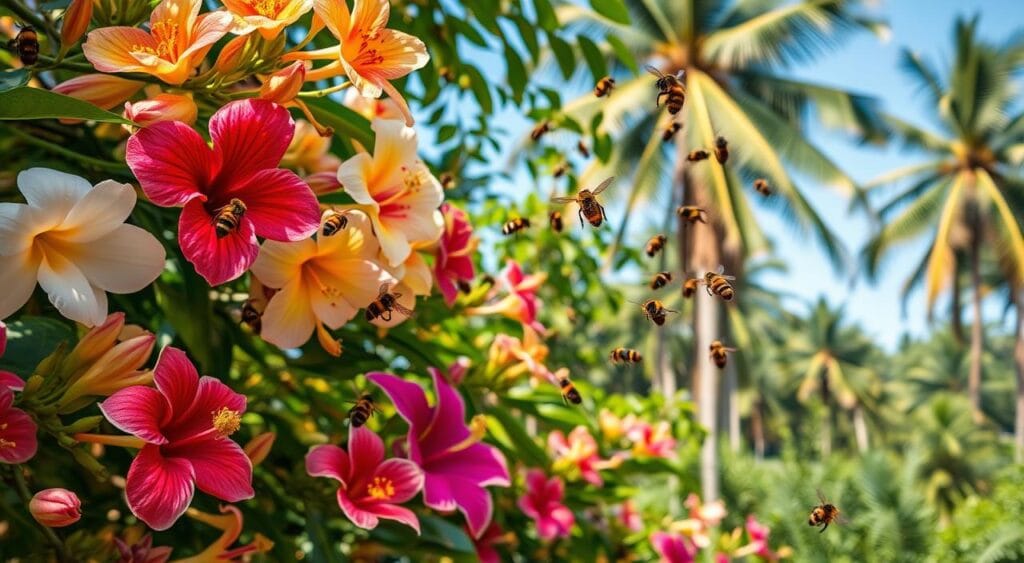 plantas floridas o segredo está nas abelhas