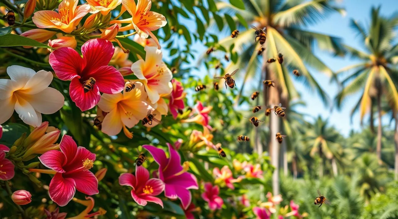 plantas floridas o segredo está nas abelhas