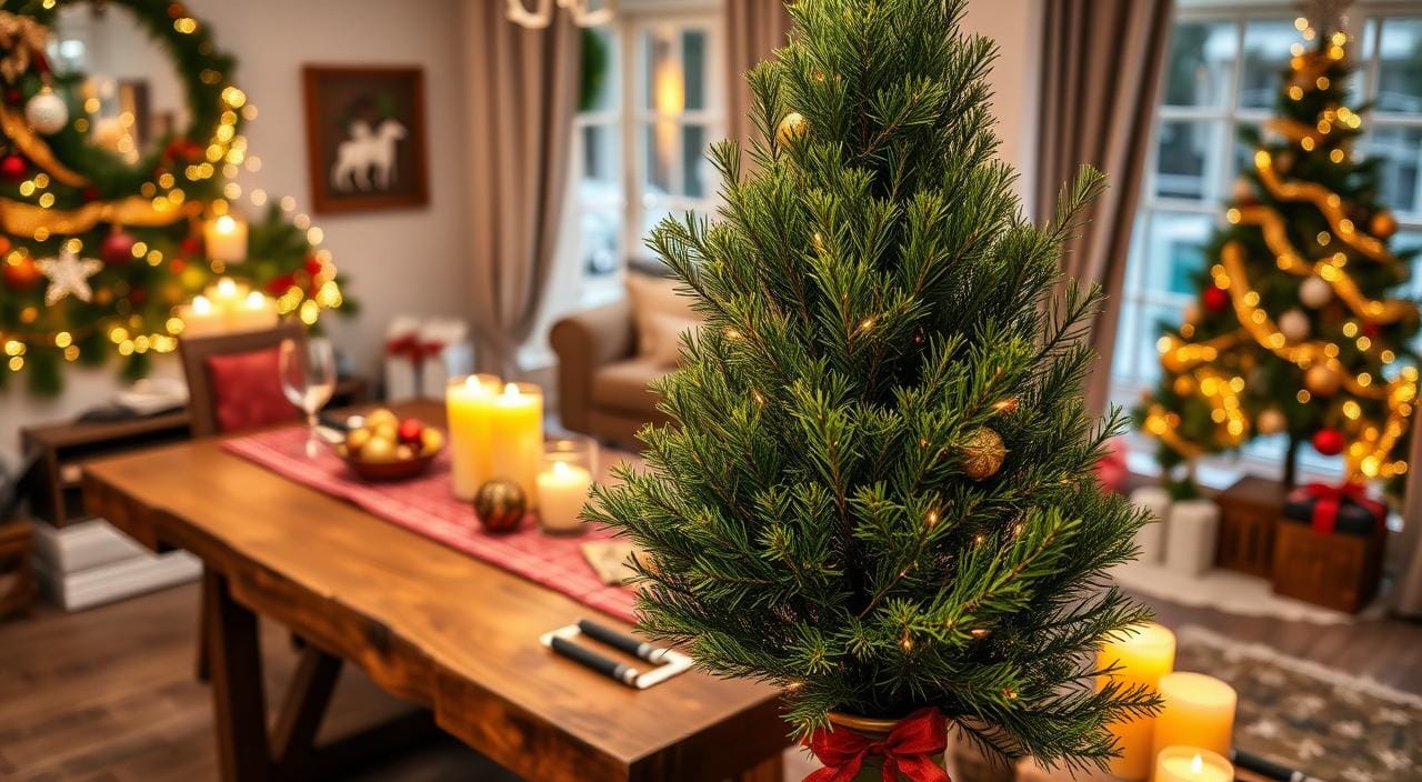 Tuia Holandesa a planta brasileira da decoração de natal