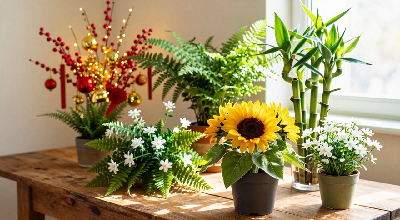 plantas para ano novo