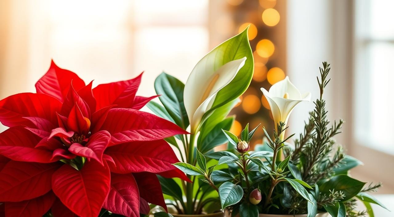 plantas que simbolizam amor, paz e esperança no Natal